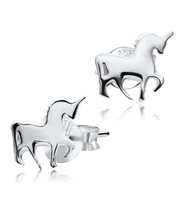 Unicorn Silver Ear Stud STS-4166